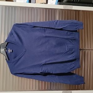 "346" Brooks Brothers Men's XL Blue sweater.  Supima 100% cotton!